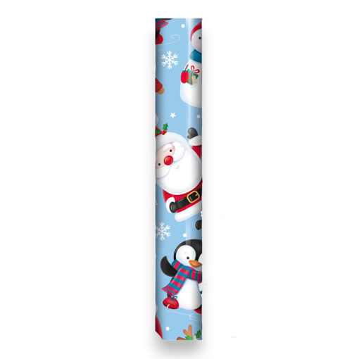 Picture of CHRISTMAS SANTA GIFT WRAPPING ROLL 70CM X 7 METRE